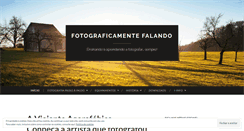 Desktop Screenshot of fotograficamentefalando.com