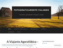 Tablet Screenshot of fotograficamentefalando.com